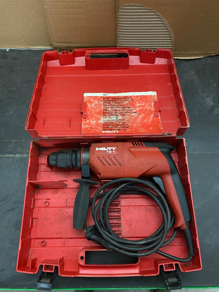 HILTI TE1 foreuse perforateur, Bricolage & Construction, Enlèvement, Utilisé