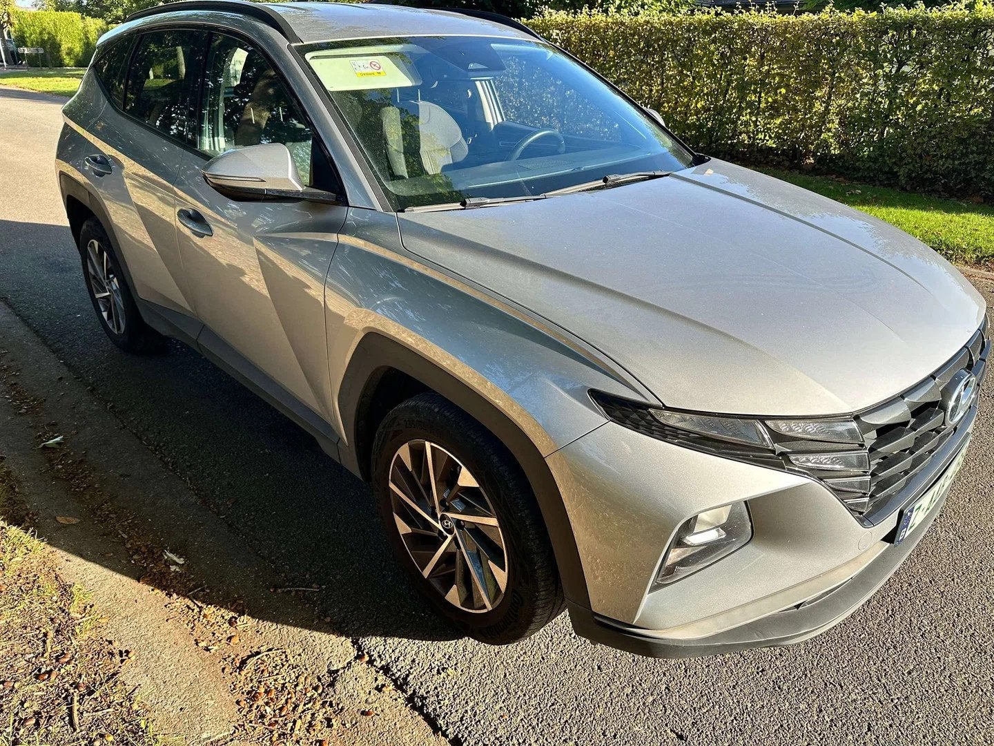 Hyundai Tucson Tucson 1.6 T-GDi Inspire 24000 km ..., Auto's, Stof, Gebruikt, 4 cilinders, Bedrijf