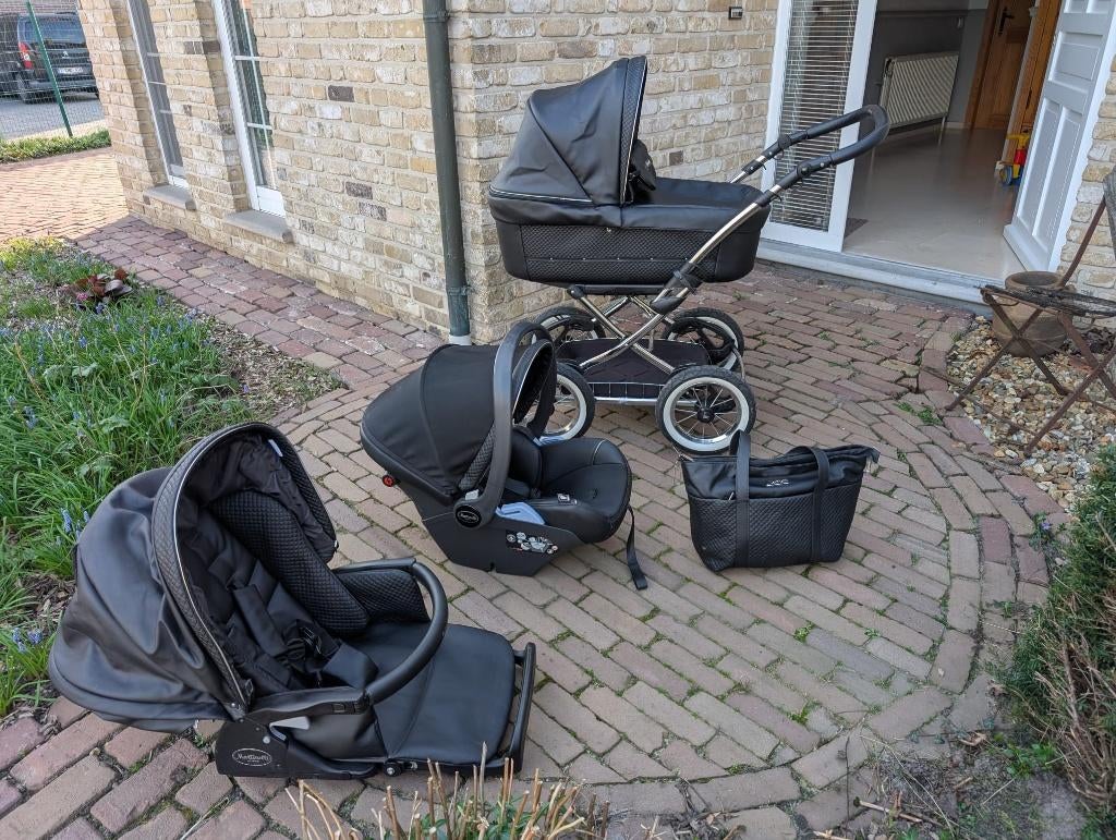 Martinelli Milano kinderwagen – compleet– nieuwstaat, Autres marques, Pneus, Comme neuf, Enlèvement
