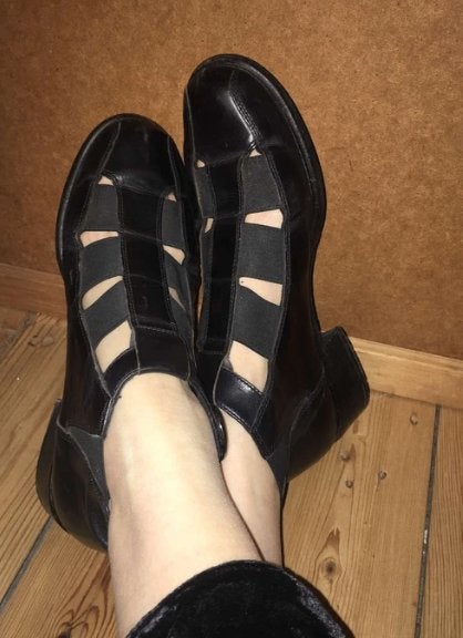 Chaussures Sandales Burley, Zwart, Overige typen, Ophalen of Verzenden, Gedragen