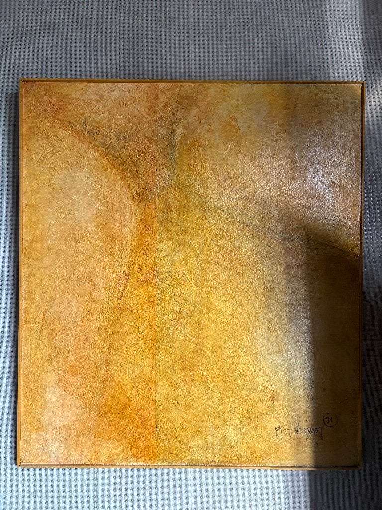 Schilderij Piet Vervaet, Antiek en Kunst, Ophalen