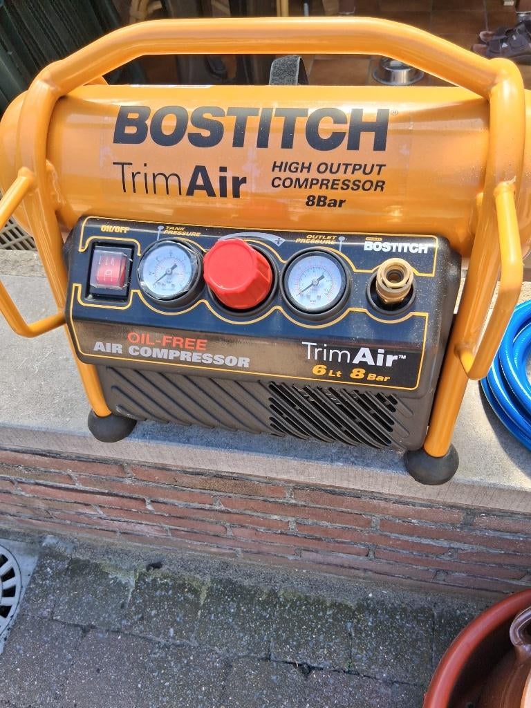 compresseur, Doe-het-zelf en Bouw, Compressors, Ophalen, 6 tot 10 bar, Zo goed als nieuw, Olievrij