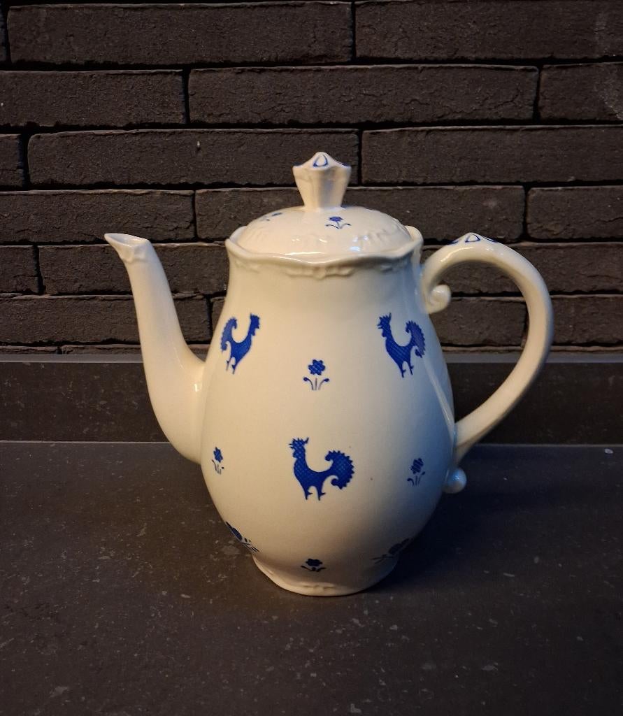 Vintage boch theepot, Antiek en Kunst, Ophalen