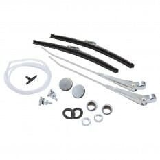 Chromen ruitenwisserarmen set voor Classic Mini, Neuf, -, Autres marques automobiles, -