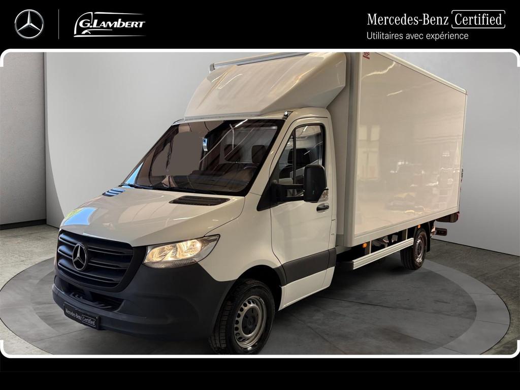 Mercedes-Benz Sprinter 315 CDI Chassis L3 Caisse Hayon, Auto's, Bestelwagens en Lichte vracht, Gebruikt, 4 cilinders, Wit, Mercedes-Benz