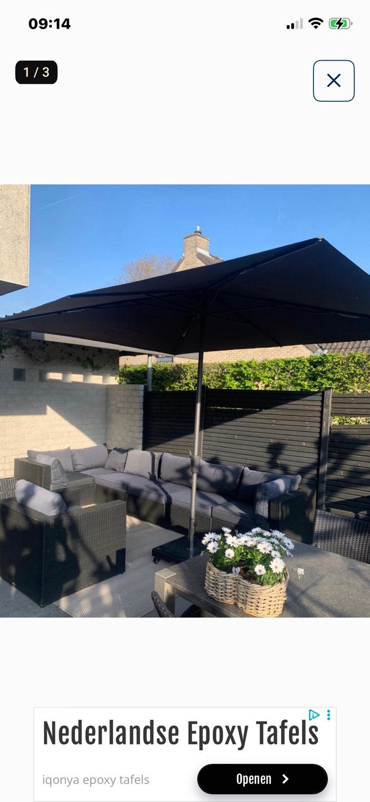 Bristol loungebank DRINGEND WEG WEGENS VERHUIS, Ophalen