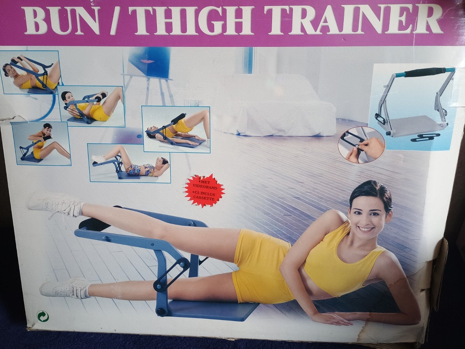 entraîneur pour le ventre, les jambes et la taille, Centrale électrique, Enlèvement, Utilisé, Jambes