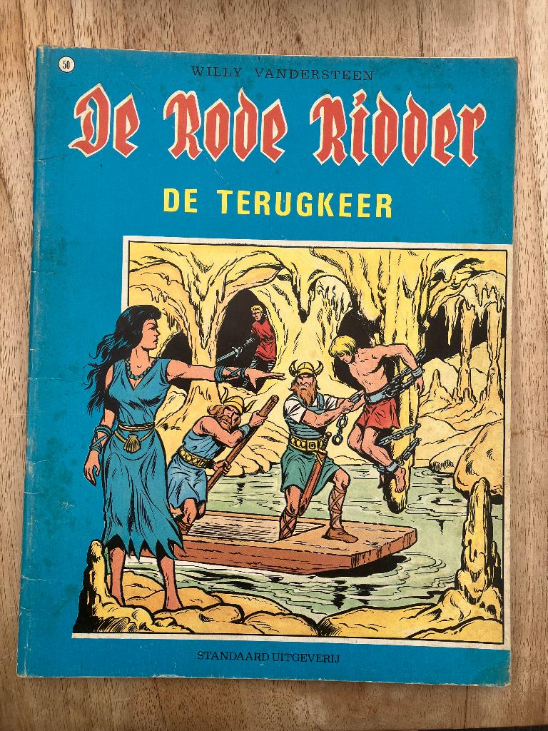 De Rode Ridder - 50 - De terugkeer, Eén stripboek, Ophalen of Verzenden, Gelezen, Willy Vandersteen