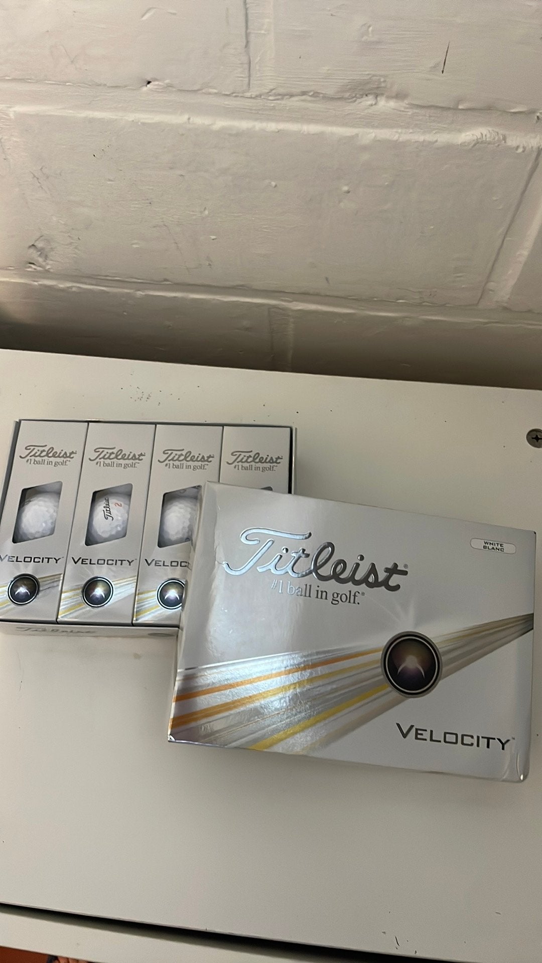 Titleist Velocity golfballen, Enlèvement, Neuf, Balle(s)