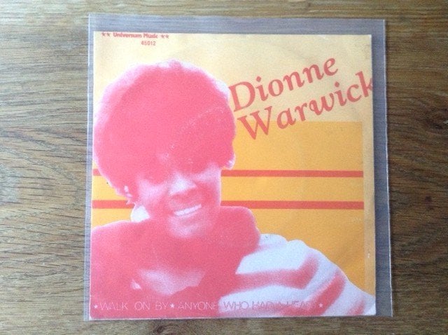 single dionne warwick, 7 inch, Ophalen of Verzenden, Beschermende buitenhoes, R&B en Soul