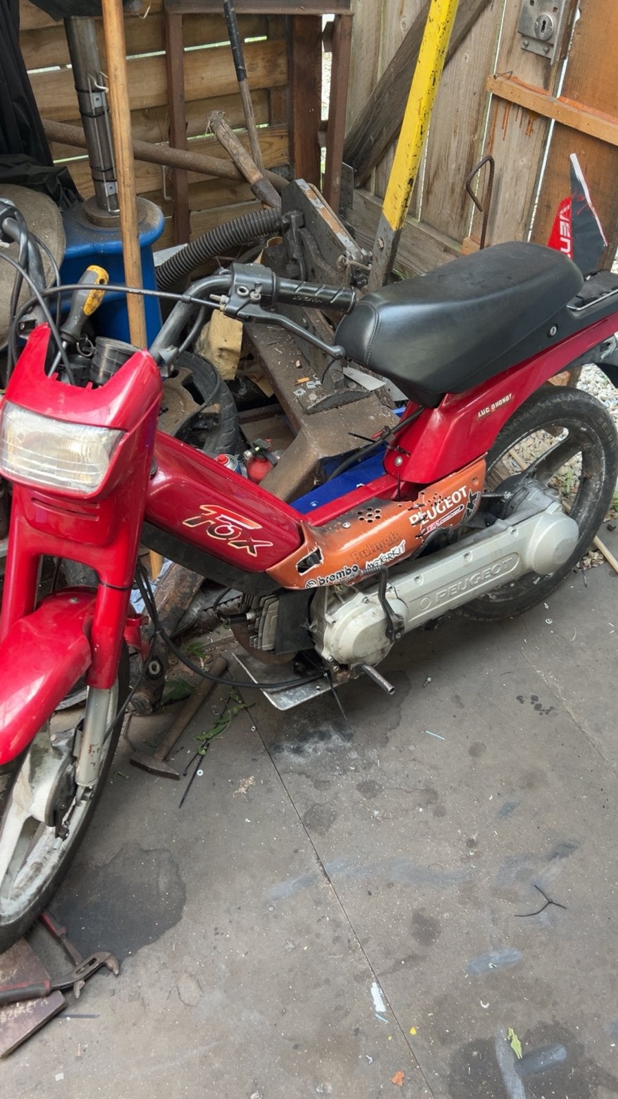 Peugeot fox 70cc a klasse, Ophalen, Zo goed als nieuw, Fox