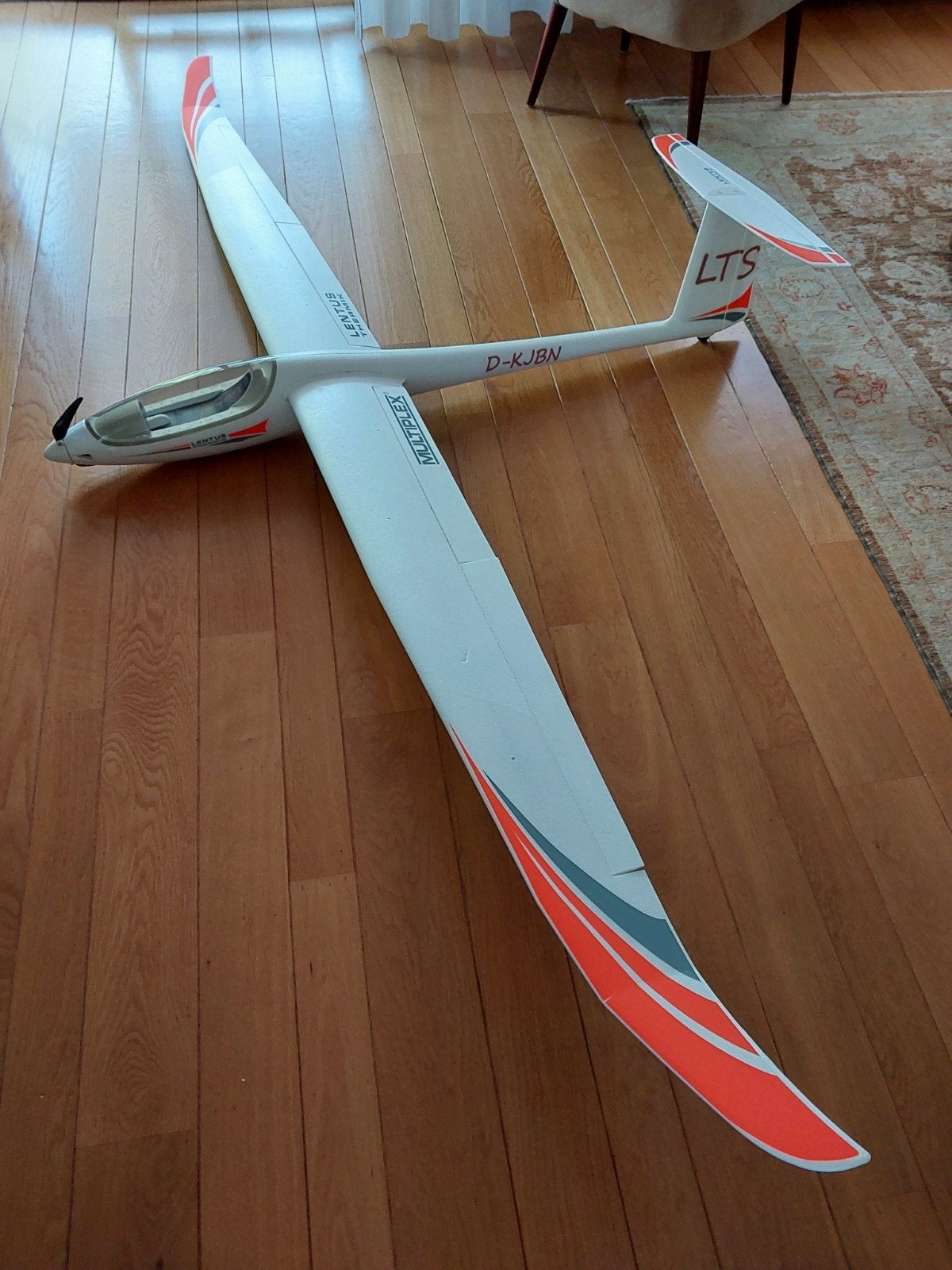 MPX Lentus 3 mtr. vliegklaar . 375 € i.z.g.st., Ophalen, Elektro, RTF (Ready to Fly)