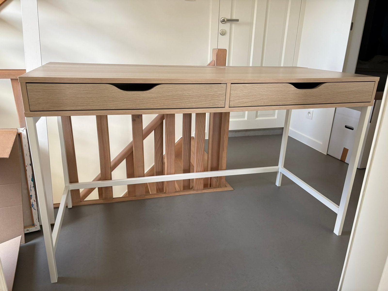 Ikea Alex bureau in zeer mooie staat, Huis en Inrichting, Bureaus, Ophalen, 132 cm, Zo goed als nieuw, IKEA