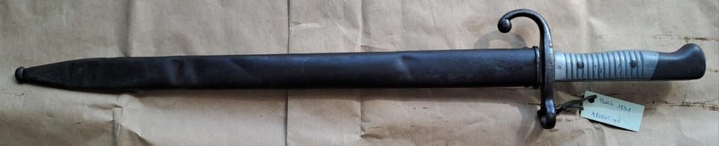 Sabre-baionnette Argentine Modèle 1891, Ophalen of Verzenden