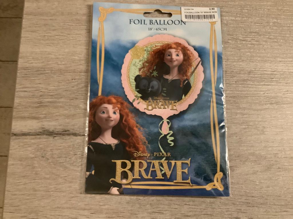 Disney-Pixar Brave hellium balloon (Nieuw), Ophalen of Verzenden, Nieuw, Versiering
