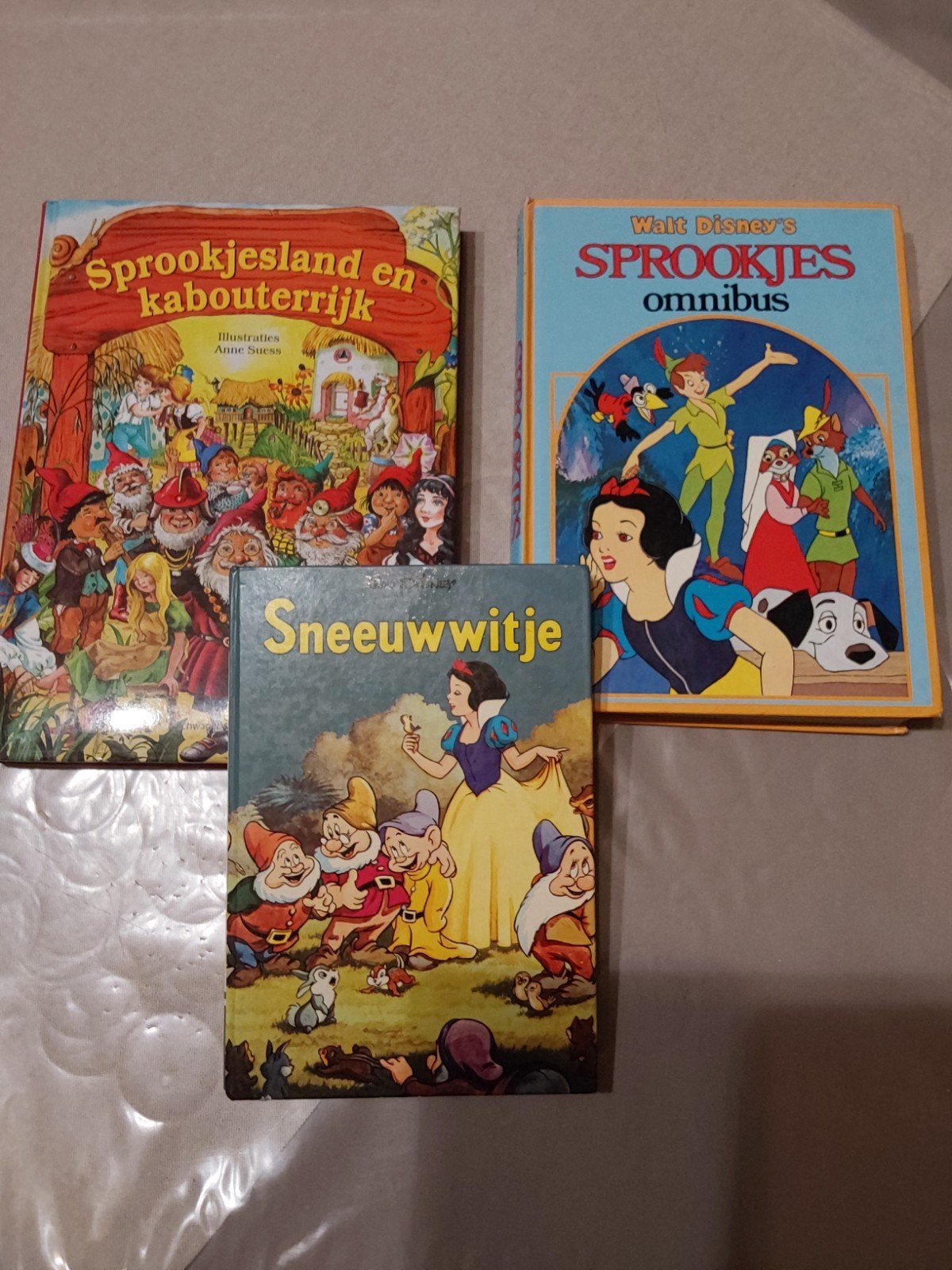 3 oude sprookjesboeken, Ophalen of Verzenden