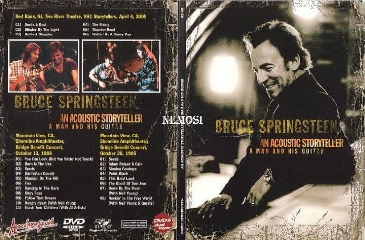 DVD - Bruce SPRINGSTEEN - AN ACOUSTIC STORYTELLER, Verzenden, Nieuw in verpakking, Concert