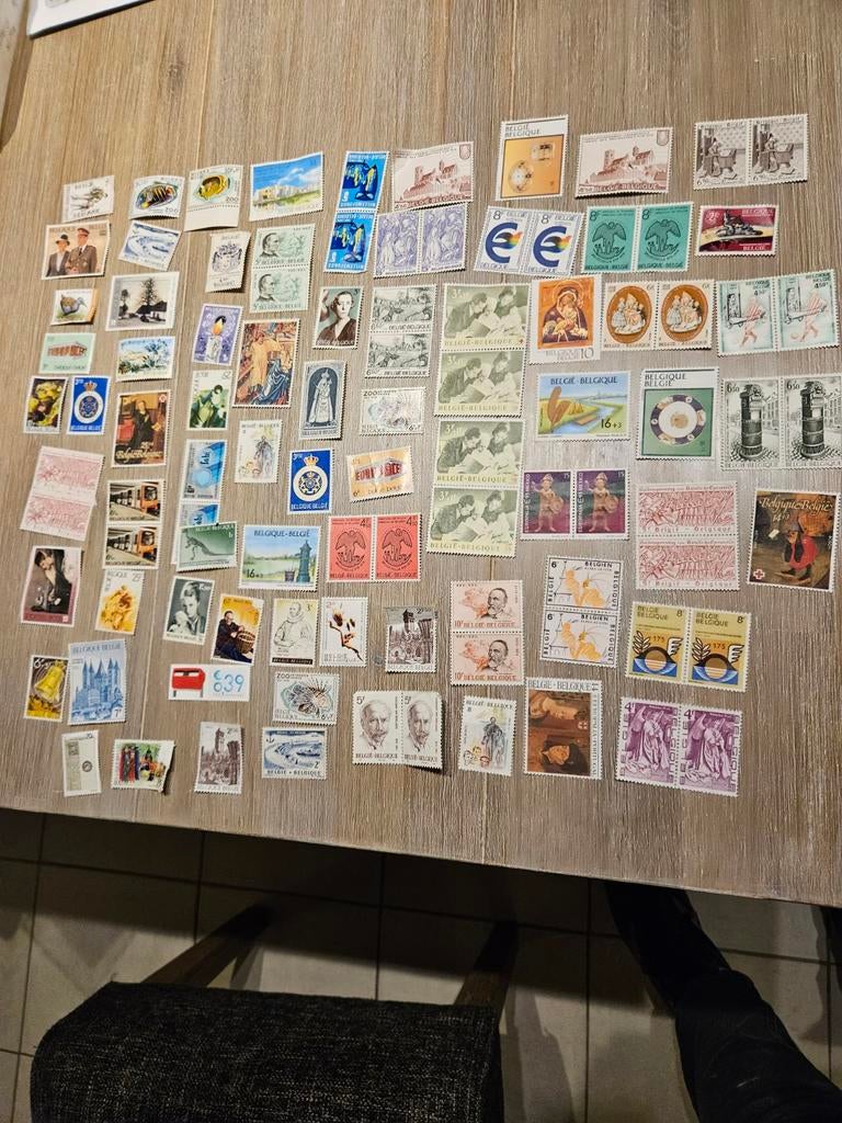 Postzegels Belgische, Postzegels en Munten, Ophalen
