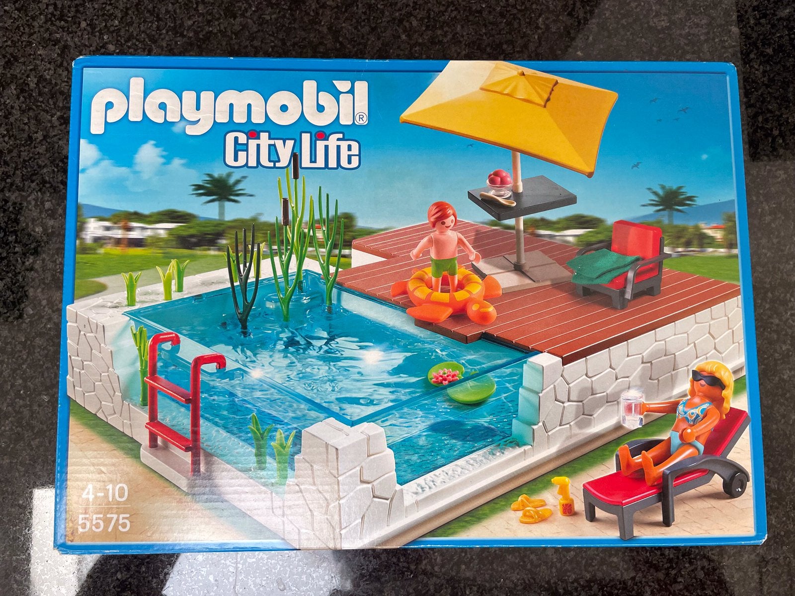 Piscine Playmobil, Enlèvement, Utilisé, City life, Autres types