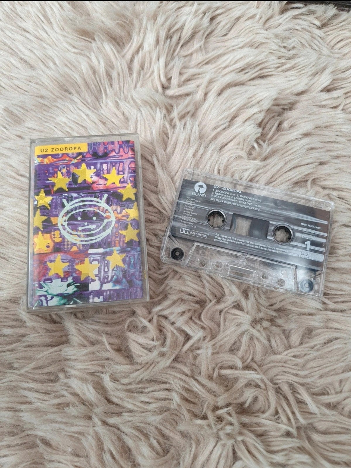 U2 – Zooropa Cassette, Cd's en Dvd's, Cassettebandjes, Ophalen of Verzenden, Pop