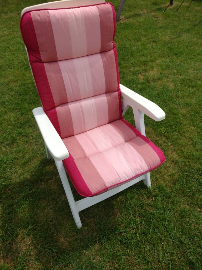 Hartman 3 verstelbare tuinstoelen (met kussens), Jardin & Terrasse, Chaises de jardin, Enlèvement, Utilisé, Synthétique, Ajustable