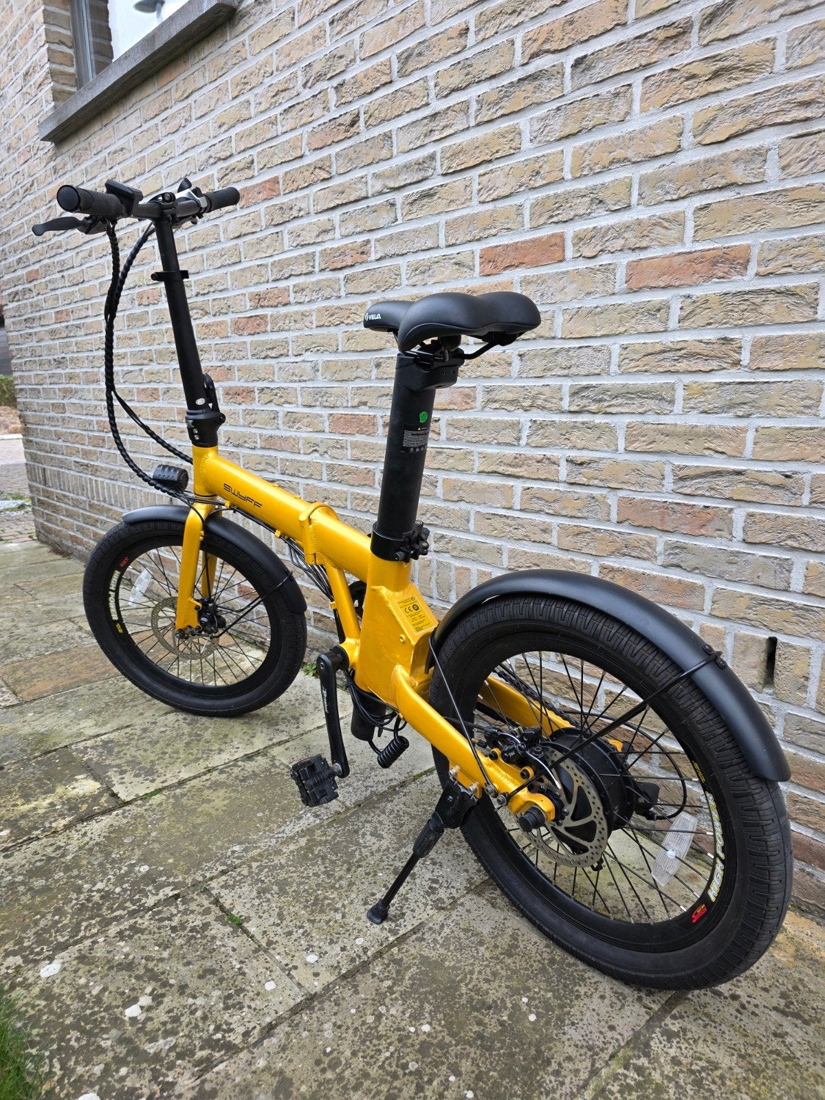 Swyff Aero plooifiets, Ophalen, Versnellingen