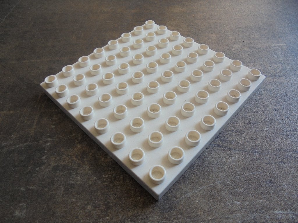 Lego Duplo Baseplate 8x8 (zie foto's), Ophalen of Verzenden, Gebruikt, Losse stenen, Duplo