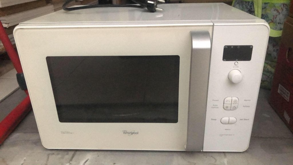 microgolfoven whirlpool, Elektronische apparatuur, Microgolfovens, Ophalen, Gebruikt, Microgolfoven, Draaiplateau