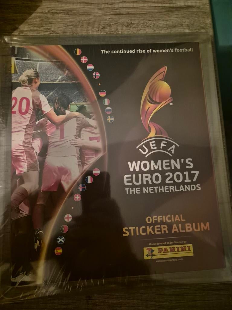 Panini Euro 2017 factory sealed set women, Verzenden