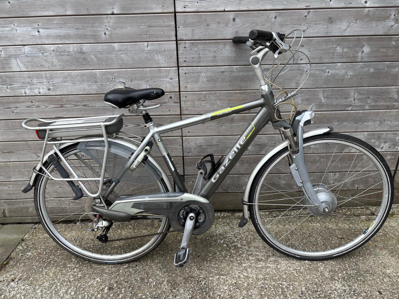 Elektrische herenfiets Gazelle, Fietsen en Brommers, Ophalen, Zo goed als nieuw, Gazelle