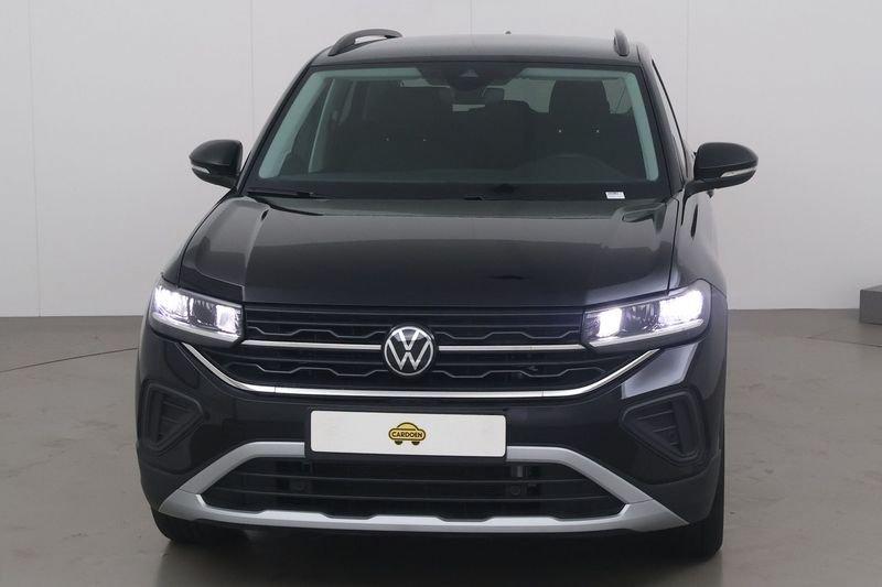 Volkswagen T-Cross 1.0 TSI Life 115 MT, Autos, Entreprise, Noir, 5 portes, 5 places