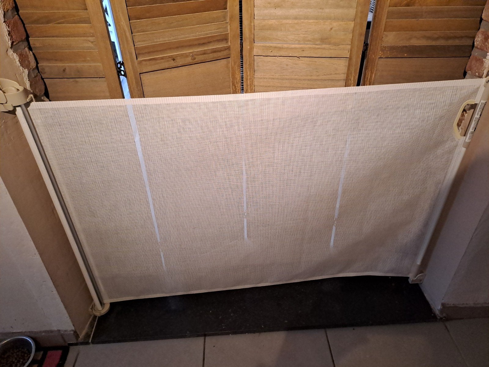 2 barrières  de sécurité retractable, Enlèvement, Barrière de sécurité