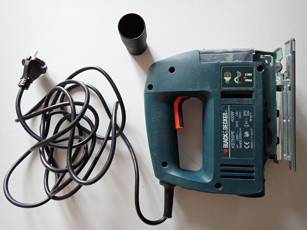 Pendel decoupeerzaag
Black en Decker, Doe-het-zelf en Bouw, Gereedschap | Zaagmachines, Ophalen, Decoupeerzaag