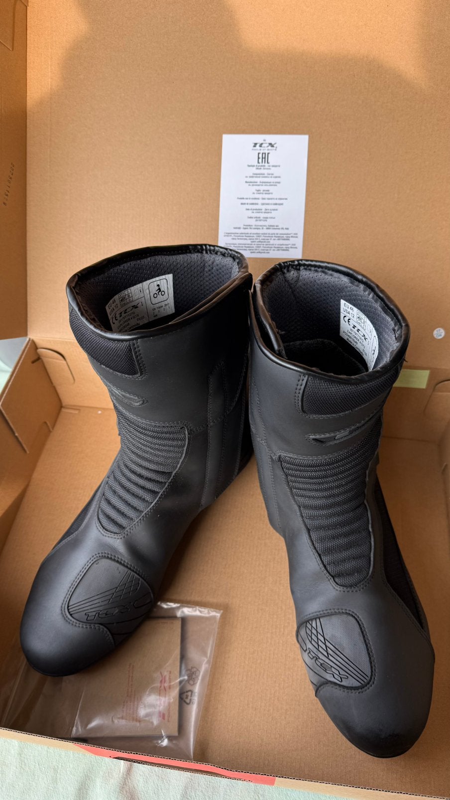 Bottes de moto TCX, Motos, Enlèvement ou Envoi, Seconde main, Hommes, Bottes
