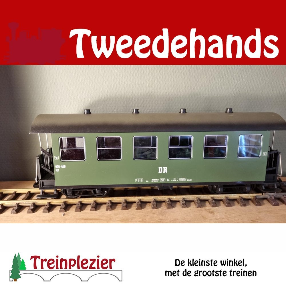LGB 313730 G DR Personenwagen 970-560, Niet ingevuld, Gelijkstroom, Niet ingevuld, Wagon