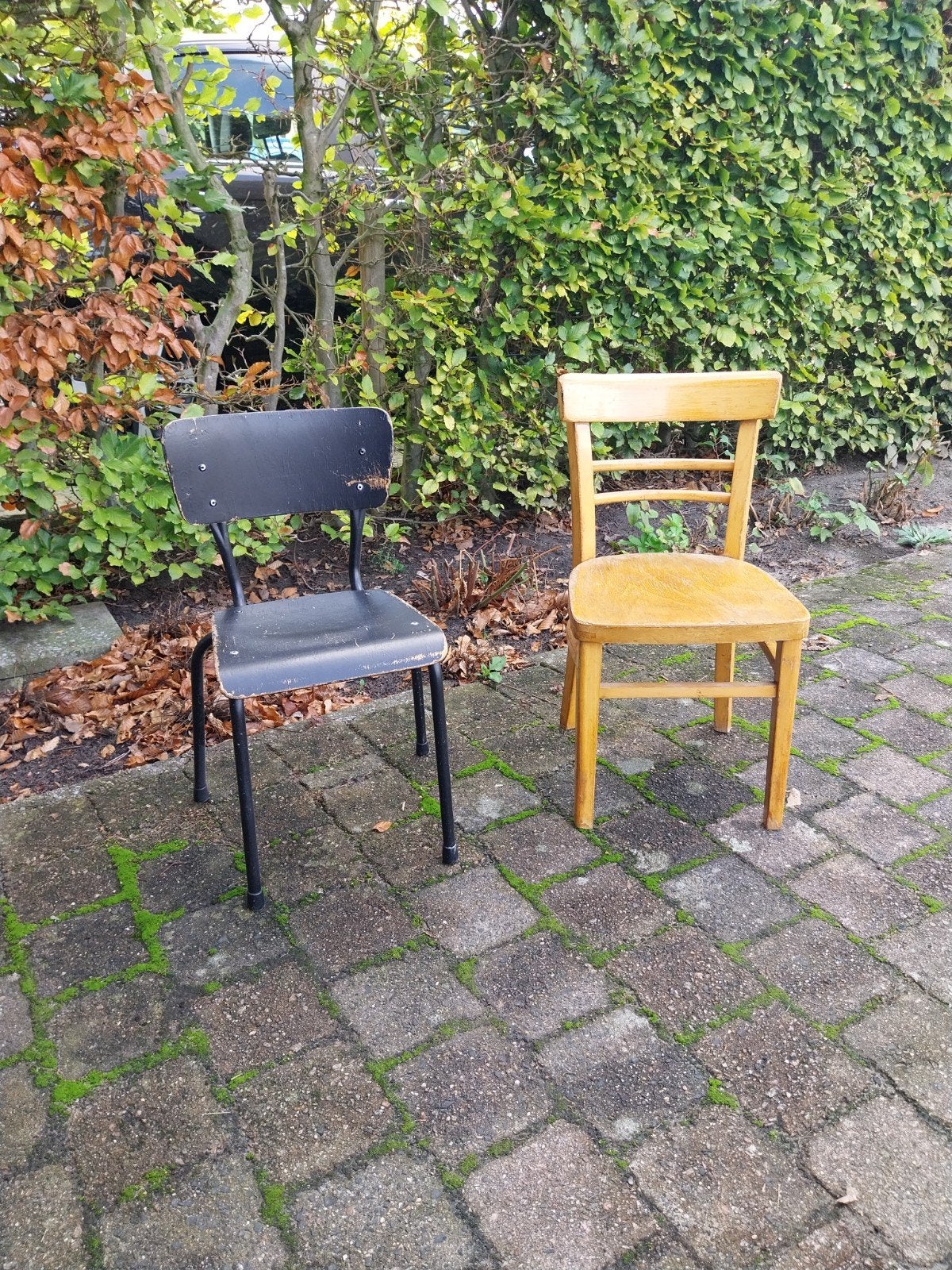 stoelen, Ophalen