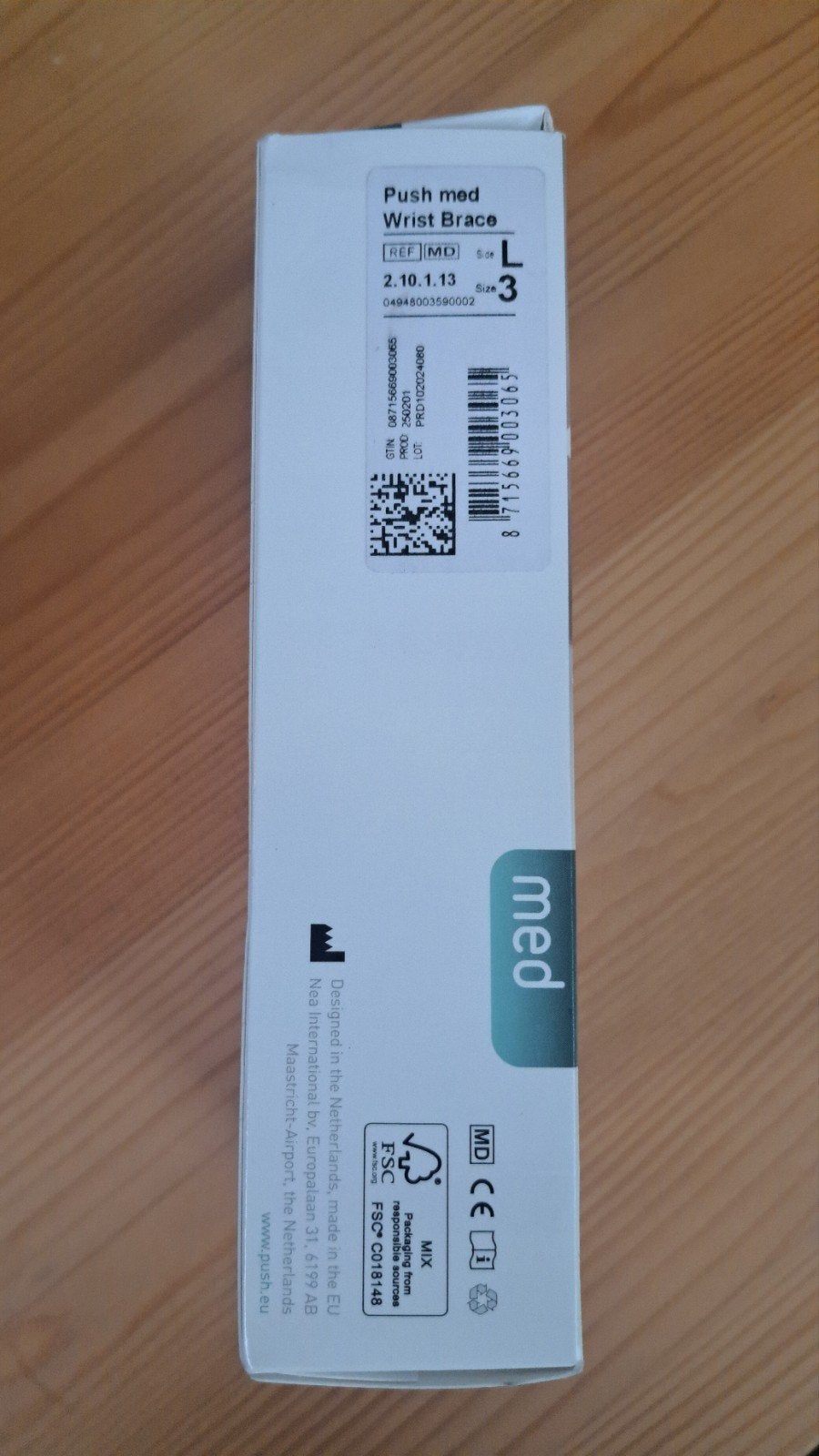 Push brace polsband polsbrace, Diversen, Ophalen of Verzenden