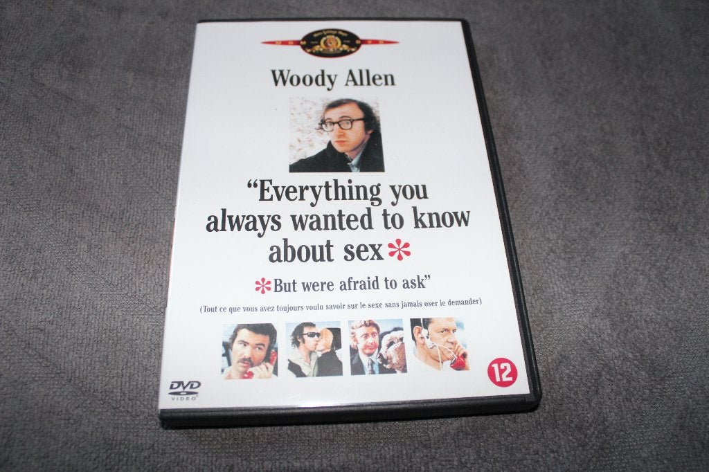 DVD Everything you Always wanted to know about Sex, Cd's en Dvd's, Nederlands, Romantische komedie, Ophalen of Verzenden, Vanaf 12 jaar