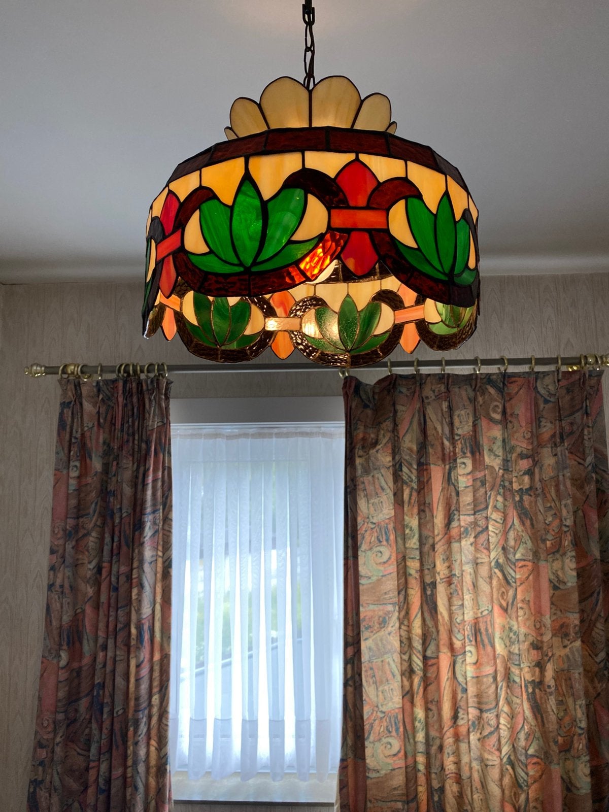 Tiffanylamp, Ophalen