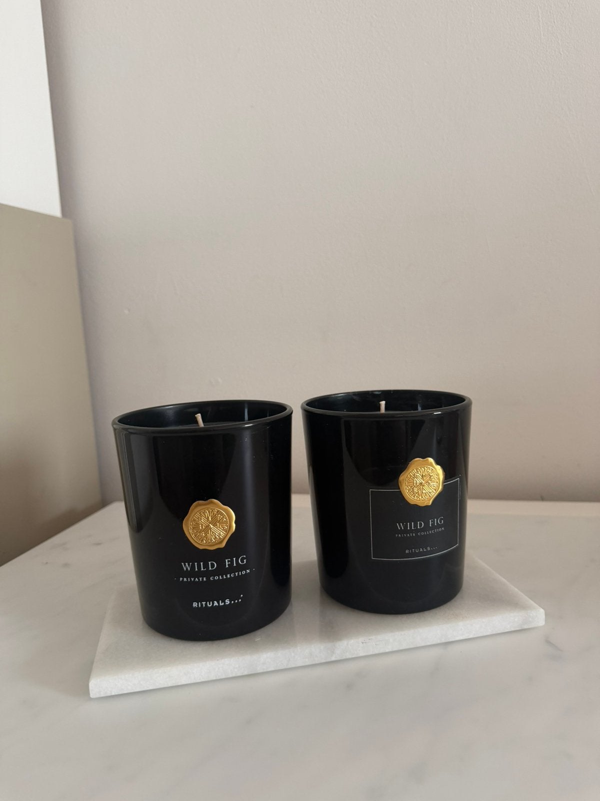 Rituals kaarsen set Wild Fig (360g), Ophalen, Zo goed als nieuw, Rituals