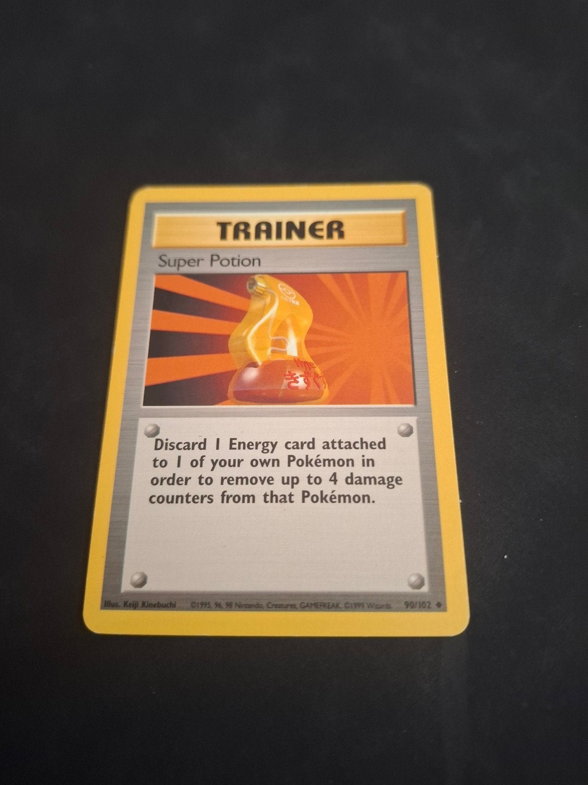 Pokémon Super Potion Trainer Kaart 90/102 (Base Set), Ophalen of Verzenden