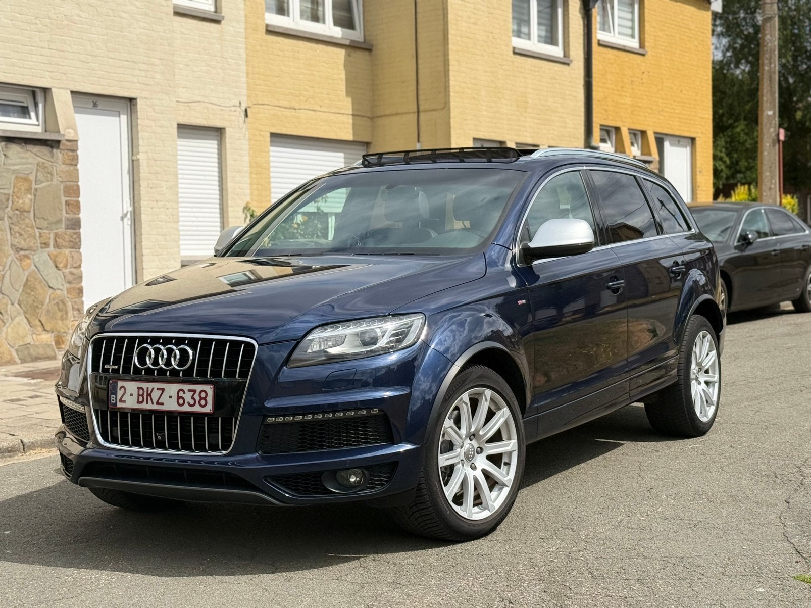 AUDI Q7 3x sline exclusive 3.0 245cv Quatro 7-zits pakket, Auto's, Audi, Elektrisch, Q7, Particulier, Te koop