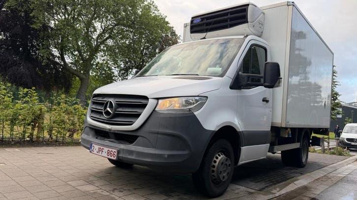 Camionnette frigorifique jusqu’à -20, Enlèvement