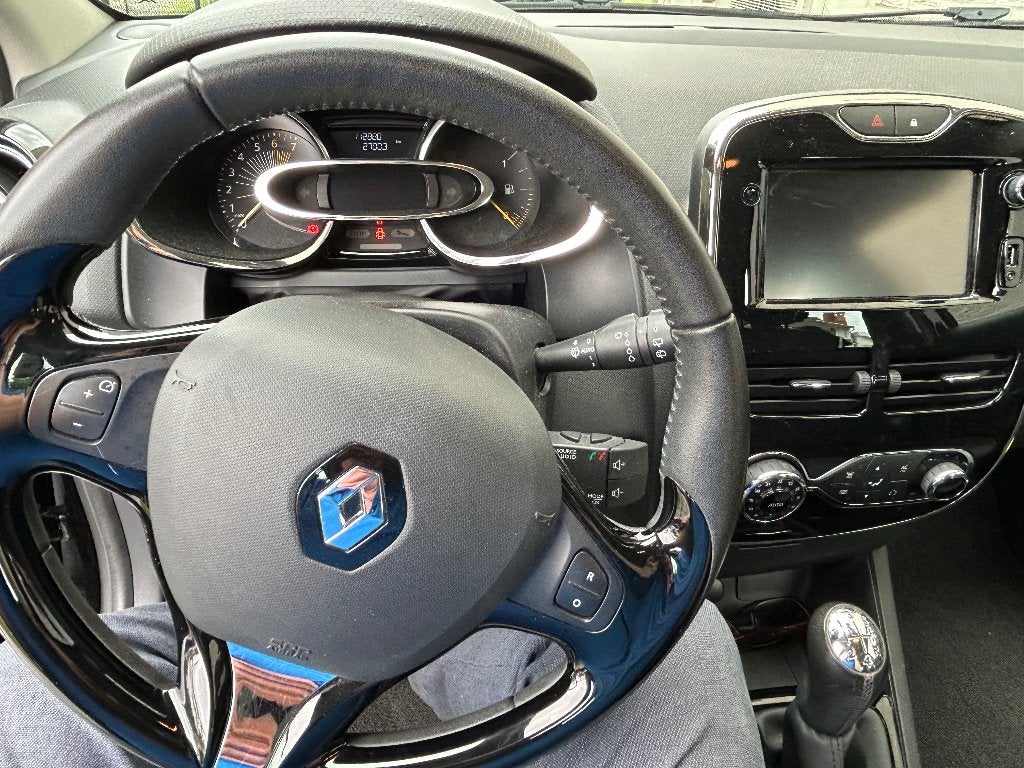 Renault Clio lange versie 0,9 tce, Auto's, Dealer onderhouden, Stof, 4 cilinders, Zwart