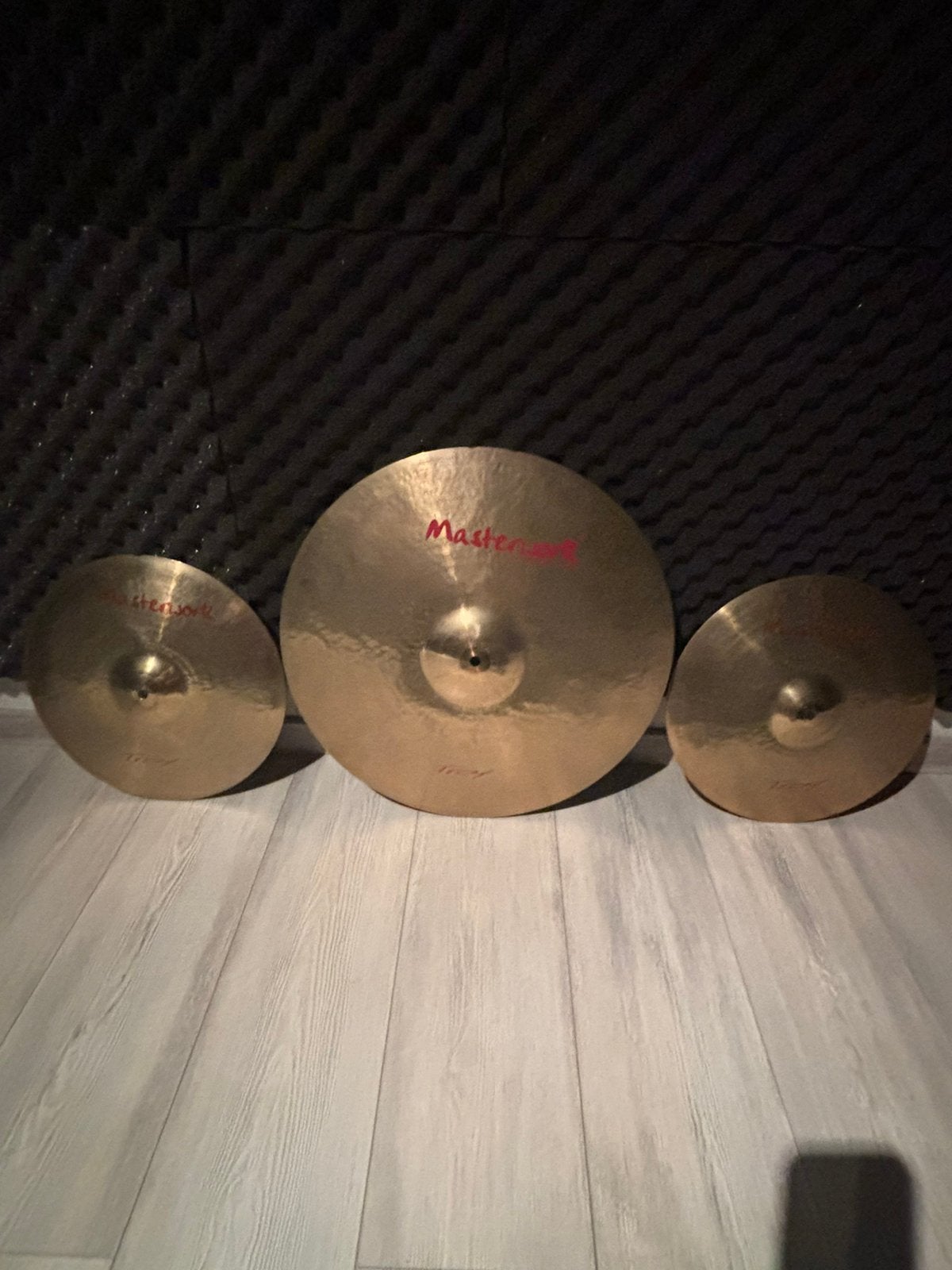 Masterwork bekkenset, Musique & Instruments, Batteries & Percussions, Enlèvement, Comme neuf