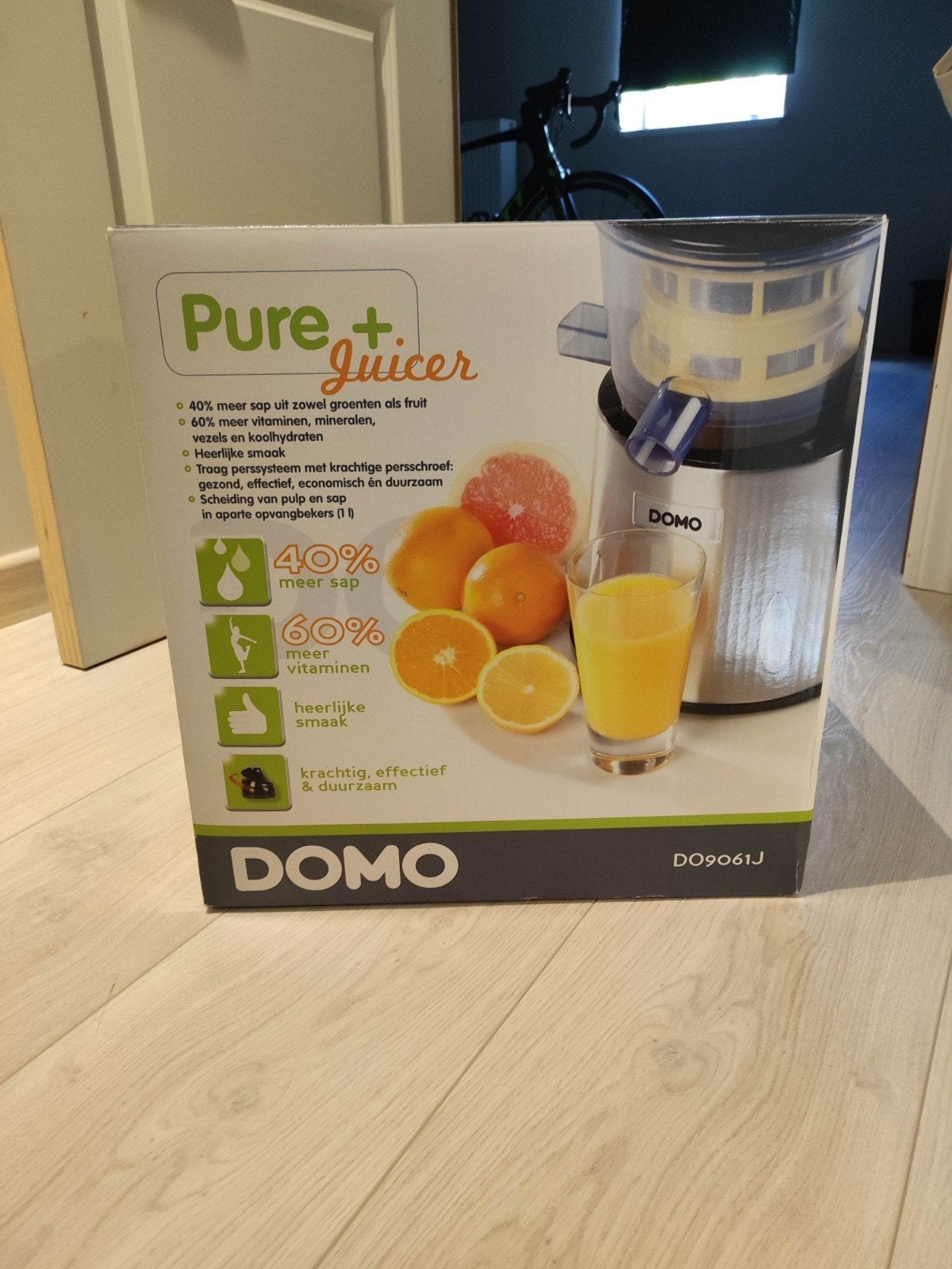 Domo juicer DO9061J, Ophalen