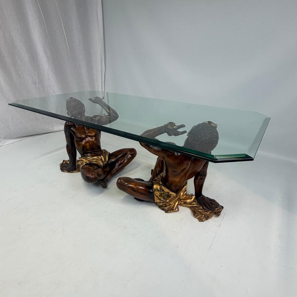 Table basse de style Hollywood Regency, Maison & Meubles, Enlèvement ou Envoi, 50 à 100 cm, 100 à 150 cm, Utilisé