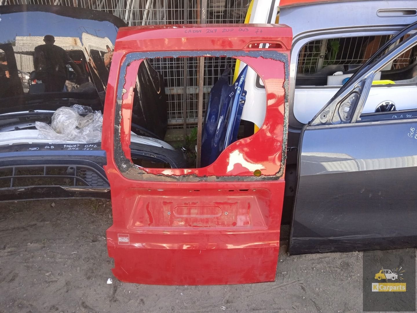 VW Caddy 2K7, porte arri re gauche, Volkswagen, Volkswagen AG, Vw@volkswagen.de, Utilisé