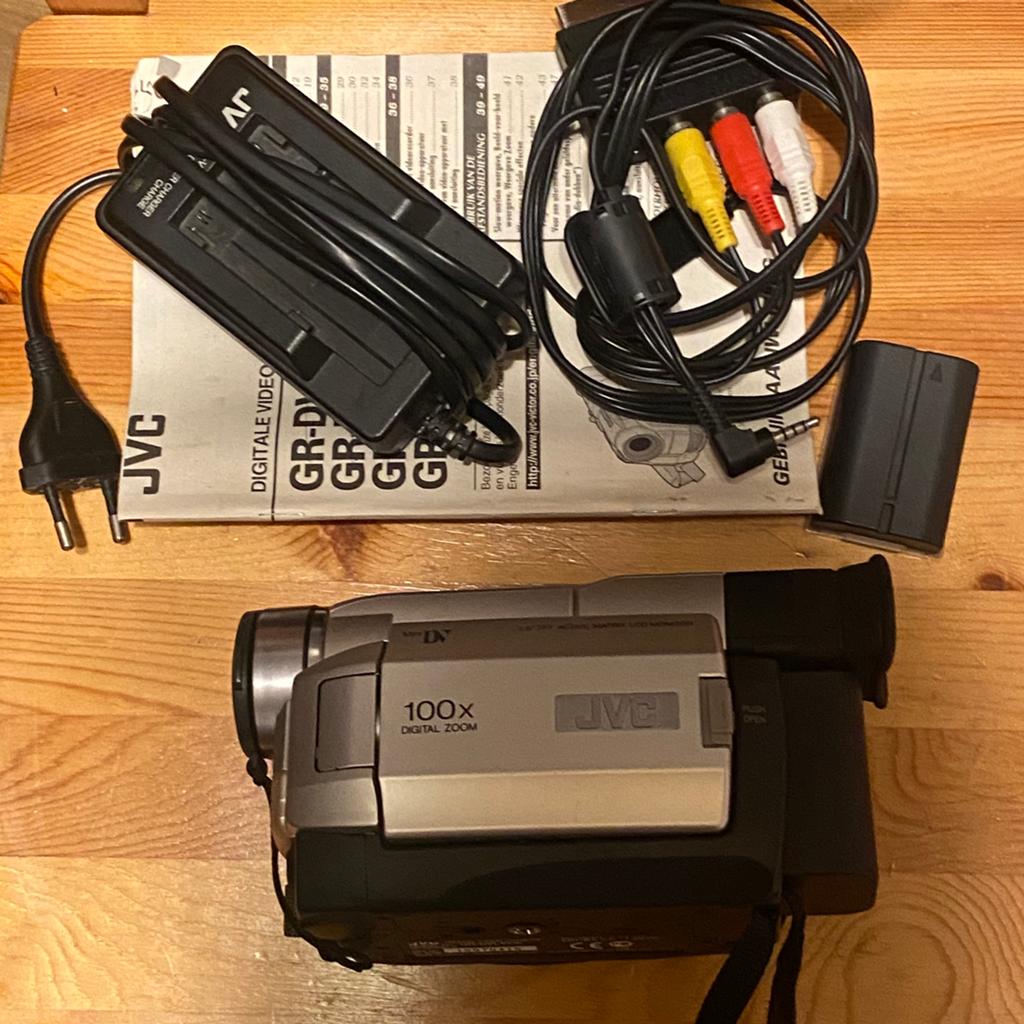 JVC GR-DVL100 caméscope Mini-DV, comme neuf, Enlèvement ou Envoi, Autres types, Caméra
