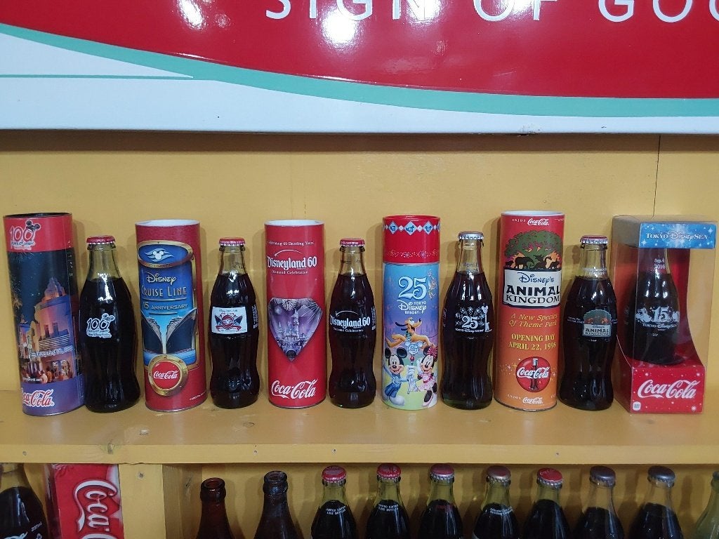 Coca Cola Flessen Disney Collection 6 stuks, Ophalen of Verzenden